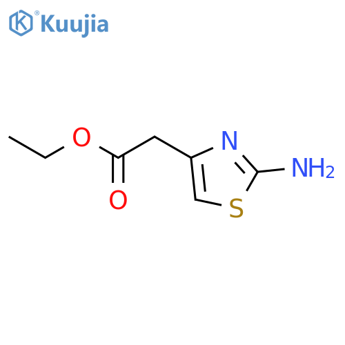 ethyl 2-(2-amino-1,3-thiazol-4-yl)acetate structure