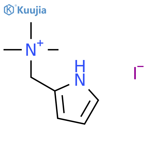 1H-PYRROLE-2-METHANAMINIUM, N,N,N-TRIMETHYL-, IODIDE structure