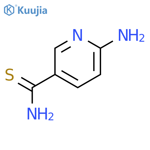 6-Aminopyridine-3-carbothioamide structure