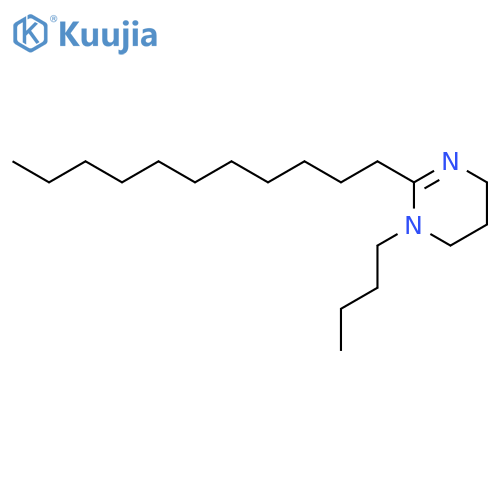 1-butyl-2-undecyl-5,6-dihydro-4h-pyrimidine structure