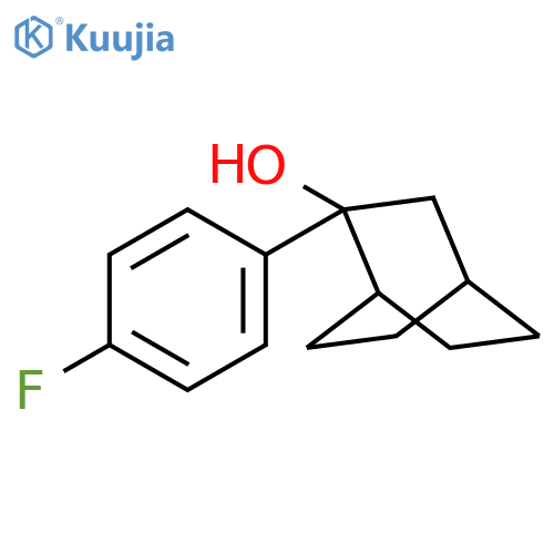 BICYCLO[2.2.2]OCTAN-2-OL, 2-(4-FLUOROPHENYL)- structure