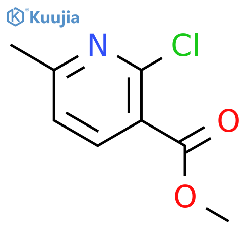 methyl 2-chloro-6-methylpyridine-3-carboxylate structure