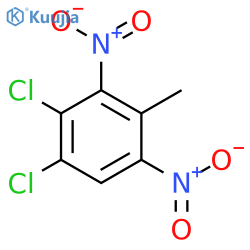 3,4-Dichloro-2,6-dinitrotoluene structure