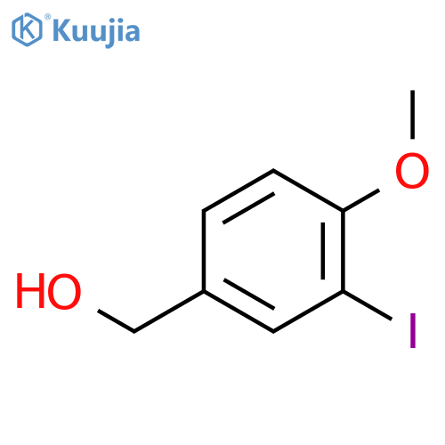 3-Iodo-4-methoxybenzyl alcohol structure