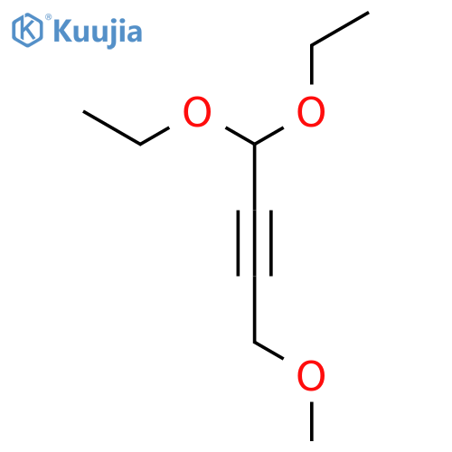 2-Butyne, 1,1-diethoxy-4-methoxy- structure