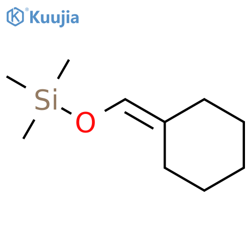 (cyclohexylidenemethoxy)(trimethyl)silane structure