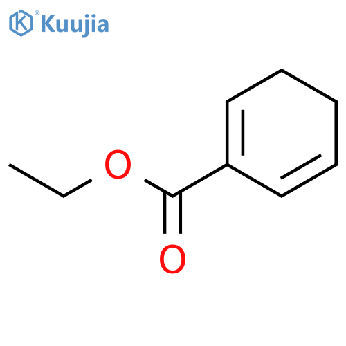 1,5-Cyclohexadiene-1-carboxylic acid, ethyl ester structure