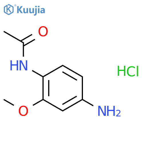 N-(4-Amino-2-methoxyphenyl)acetamide hydrochloride structure