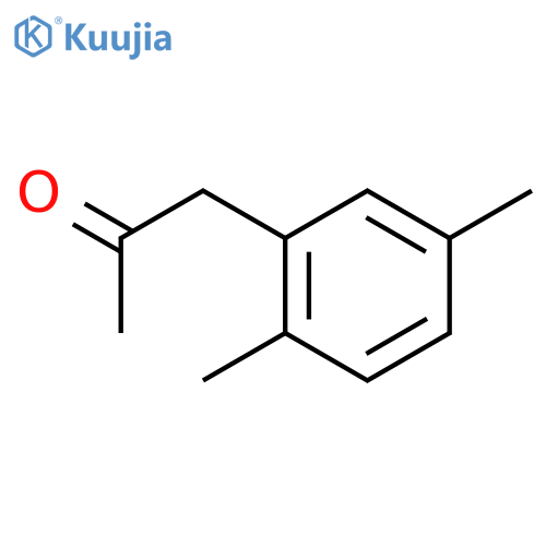(2,5-Dimethylphenyl)acetone structure