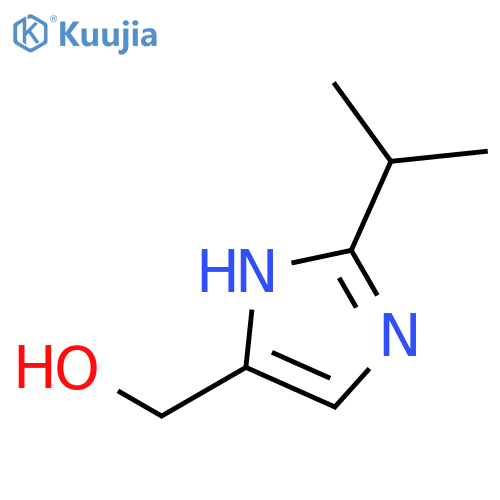 [2-(Propan-2-yl)-1H-imidazol-5-yl]methanol structure