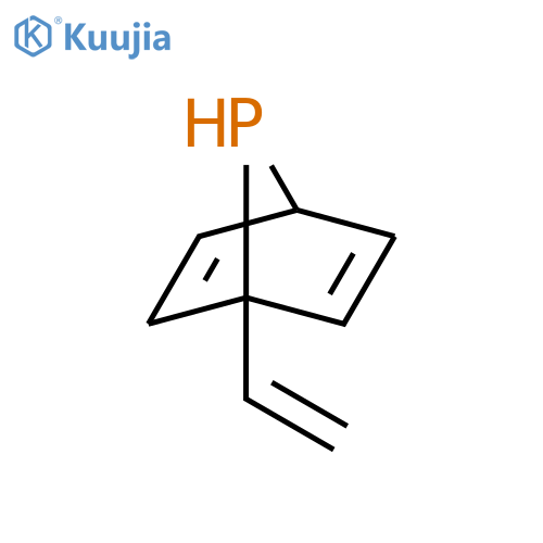 7-PHOSPHABICYCLO[2.2.1]HEPTA-2,5-DIENE, 1-ETHENYL- structure