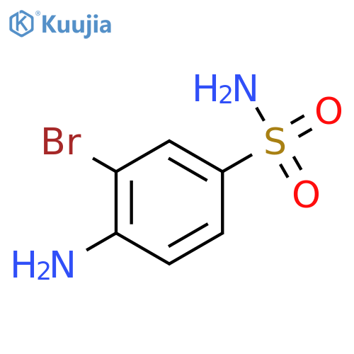 4-Amino-3-Bromobenzenesulphonamide structure