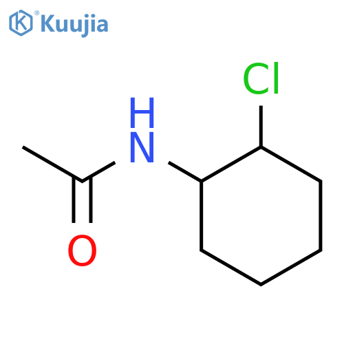 N-(2-chlorocyclohexyl)acetamide structure