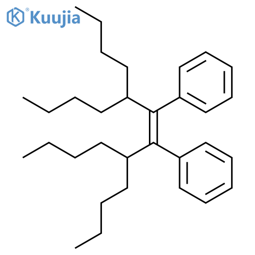 BENZENE, 1,1'-[(1E)-1,2-BIS(1-BUTYLPENTYL)-1,2-ETHENEDIYL]BIS- structure