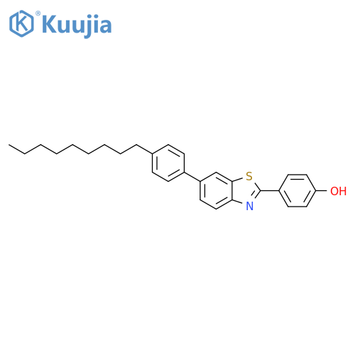 PHENOL, 4-[6-(4-NONYLPHENYL)-2-BENZOTHIAZOLYL]- structure