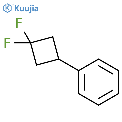 1,1-difluoro-3-phenyl-cyclobutane structure