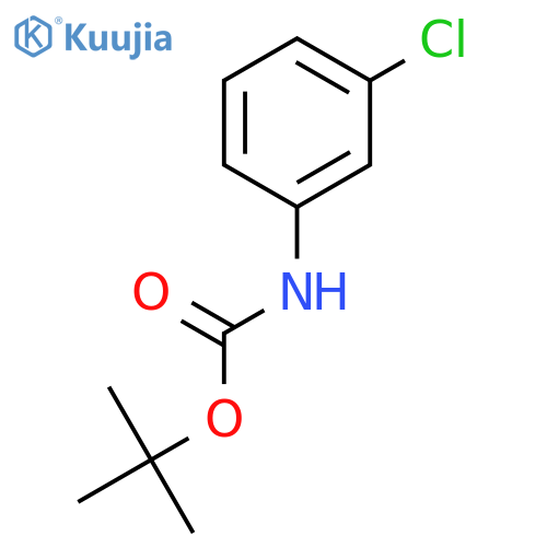 tert-butyl (3-chlorophenyl)carbamate structure