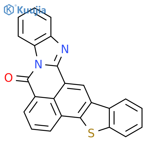 9H-Benzimidazo[2,1-a]benzo[de][1]benzothieno[2,3-g]isoquinolin-9-one structure