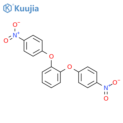 BENZENE, 1,2-BIS(4-NITROPHENOXY)- structure