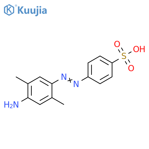 Benzenesulfonic acid,4-[2-(4-amino-2,5-dimethylphenyl)diazenyl]- structure