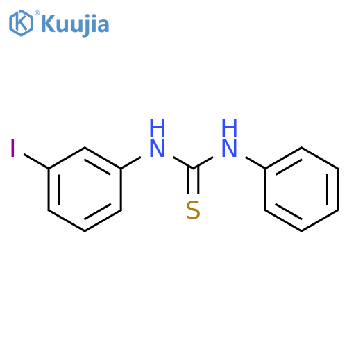 Thiourea, N-(3-iodophenyl)-N'-phenyl- structure
