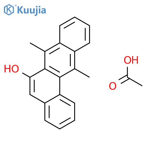 BENZ[A]ANTHRACEN-6-OL, 7,12-DIMETHYL-, ACETATE structure