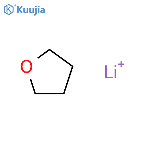 Lithium(1+), (tetrahydrofuran)- structure