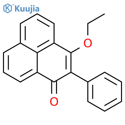 1H-Phenalen-1-one, 3-ethoxy-2-phenyl- structure
