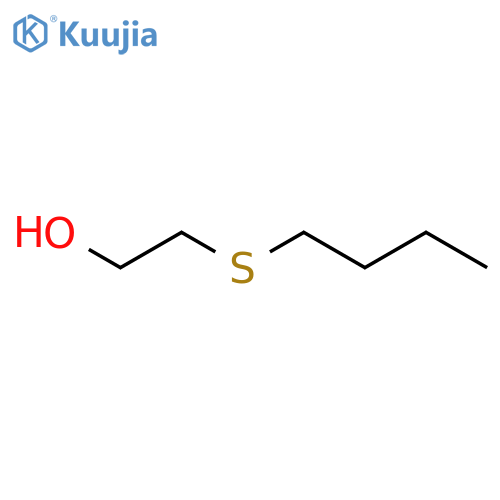 Ethanol, 2-(butylthio)- structure