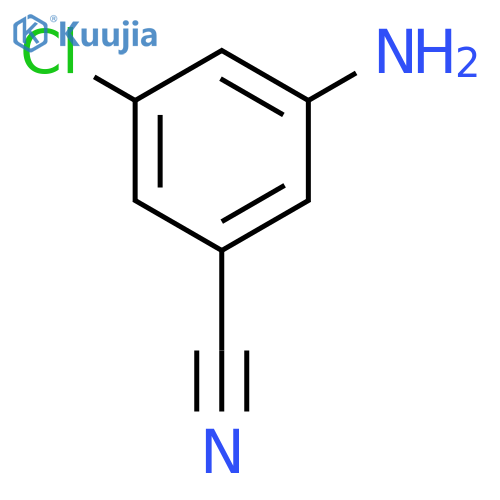 3-Amino-5-chlorobenzonitrile structure
