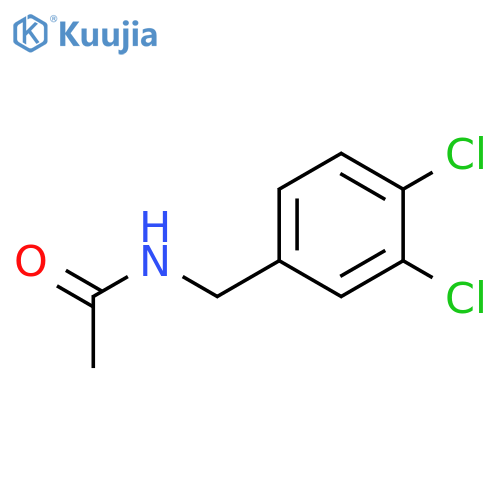 ACETAMIDE, N-[(3,4-DICHLOROPHENYL)METHYL]- structure