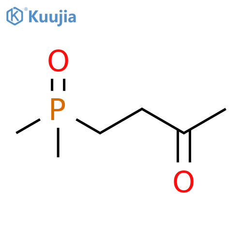 2-Butanone, 4-(dimethylphosphinyl)- structure