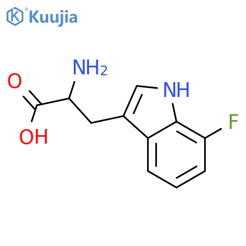 7-Fluoro-tryptophan structure