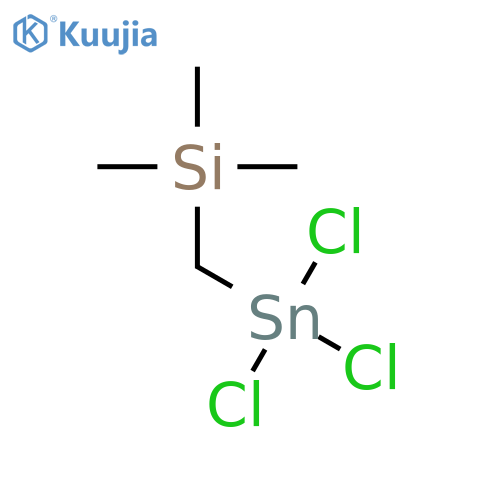 SILANE, TRIMETHYL[(TRICHLOROSTANNYL)METHYL]- structure