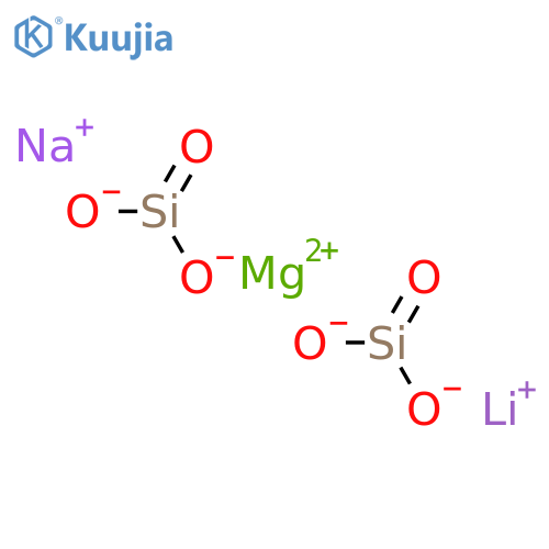 Silicic acid, lithiummagnesium sodium salt structure