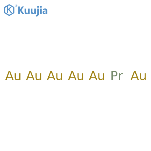 Gold, compd. with praseodymium (6:1) structure