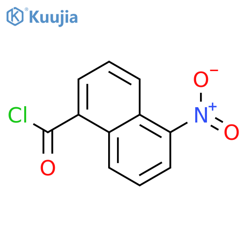 5-nitronaphthalene-1-carbonyl Chloride structure