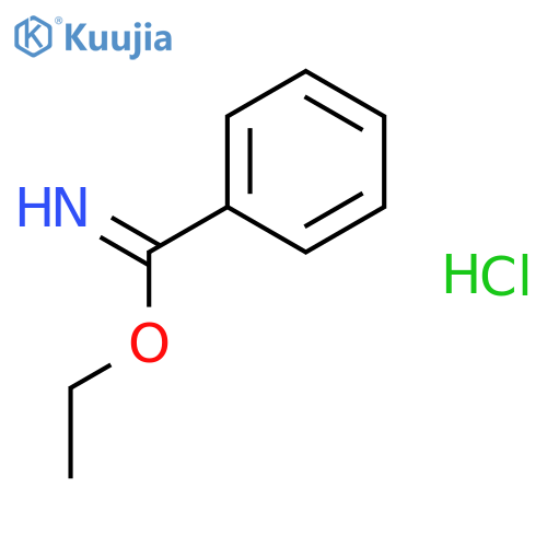 Ethyl benzimidate hydrochloride structure