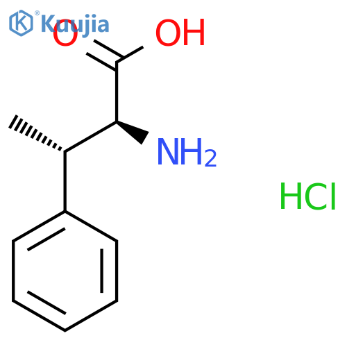 (2S,3S)-2-Amino-3-phenyl-butyric acid hydrochloride structure