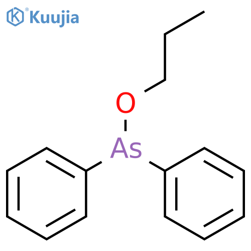 ARSINOUS ACID, DIPHENYL-, PROPYL ESTER structure