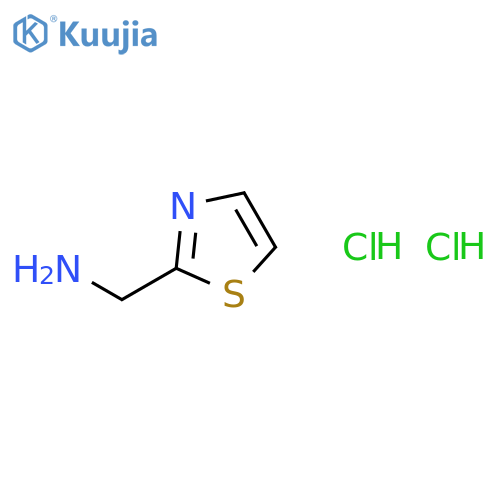 (1,3-thiazol-2-yl)methanamine dihydrochloride structure