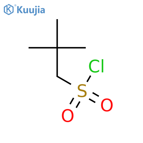 2,2-dimethylpropane-1-sulfonyl chloride structure