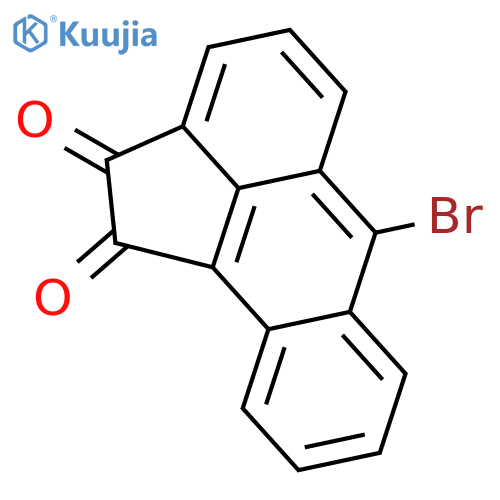 1,2-Aceanthrylenedione, 6-bromo- structure