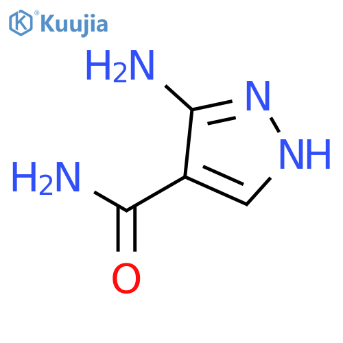3-Amino-1H-pyrazole-4-carboxamide structure