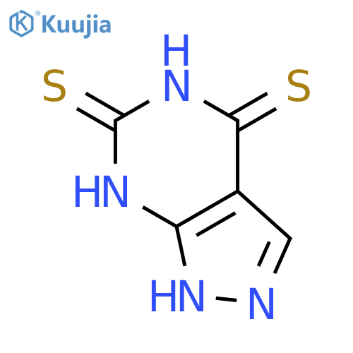 1H-Pyrazolo[3,4-d]pyrimidine-4,6(5H,7H)-dithione structure