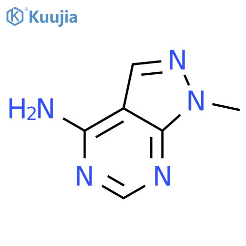 1-Methyl-1H-pyrazolo3,4-dpyrimidin-4-amine structure