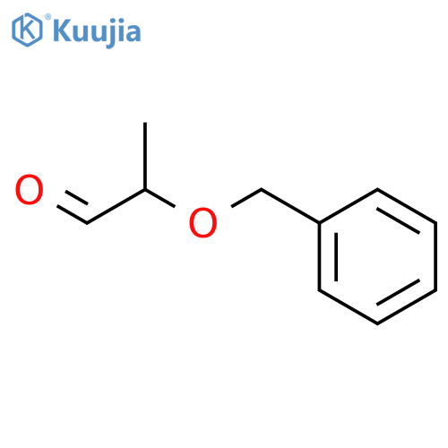 Propanal, 2-(phenylmethoxy)- structure