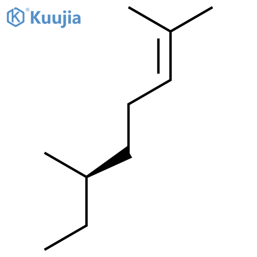 2-OCTENE, 2,6-DIMETHYL-, (6R)- structure