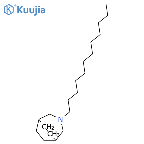 3-Azabicyclo[3.2.2]nonane, 3-dodecyl- structure
