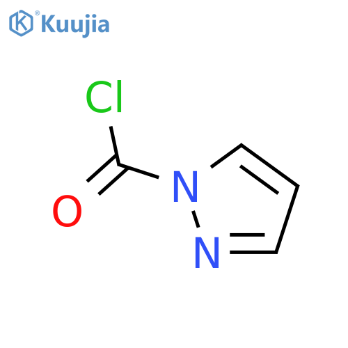 Pyrazole-1-carbonyl Chloride structure